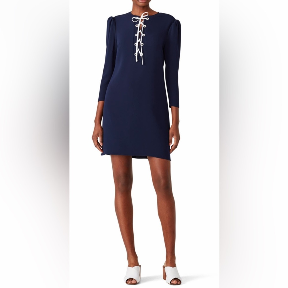 Shoshanna Navy Nikko Dress